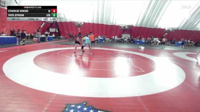 175 lbs Round 2 (8 Team) - Tate Strom, Long Prairie Grey Eagle-Browerville Wolves vs Charlie Knese, Buffalo