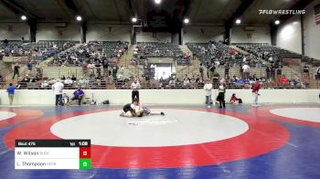 190 lbs Consolation - Wyatt Wilson, Buckhead Wrestling Club vs Luke Thompson, Georgia