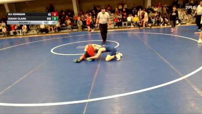 78 lbs Round 3 - Eli Johnson, McCook vs Izaiah Clark, Gibbon