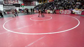 165 lbs Champ. Round 2 - Noah Barajas, Santa Fe vs Benjamin DeLaTorre, South Hills