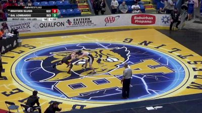 140 lbs Round Of 64 - Brayden Slugg, Northern York vs Sal Lombardo, Nazareth