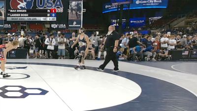 126 lbs Champ. Rd Of 32 - Max Dinges, Pennsylvania vs Lander Bosh, Utah