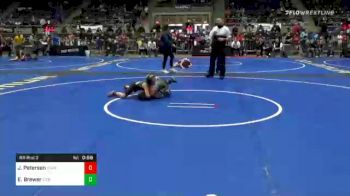 100 lbs Prelims - Jaydis Peterson, Standfast Wrestling vs Ellyana Brewer, Eierman Elite