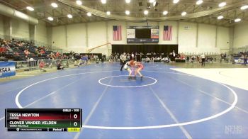 100 lbs Quarterfinal - Tessa Newton, Fulton vs Clover Vander Velden, Ward Melville