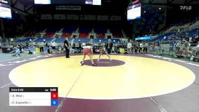 106 lbs Cons 8 #2 - Allen Woo, IL vs Charles Esposito, NJ