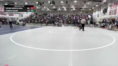 Boys 126 lbs Champ. Round 1 - Julian Arroyo-Vega, Hollister Boys vs Joseph Pulido, Saint Francis Boys