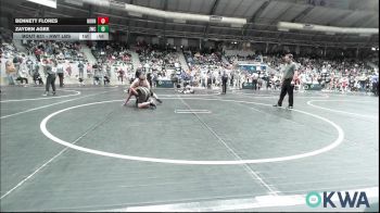 Quarterfinal - Bennett Flores, Hornet Wrestling Club vs Zayden Agee, Jay Wrestling Club