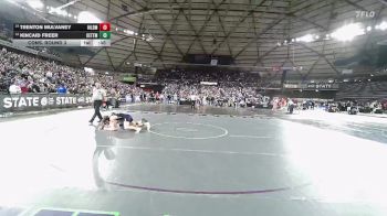 Boys 1B/2B 165 Cons. Round 3 - Trenton Mulvaney, Highland vs Kincaid Freer, Kettle Falls