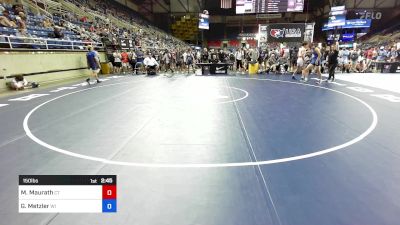 150 lbs Cons 64 #1 - Marc Maurath, CT vs Gabriel Metzler, WI