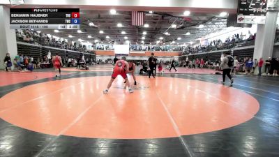 190 lbs Cons. Round 1 - Benjamin Haubner, Thunderbird vs Jackson Bethards, Trenton Wrestling Club