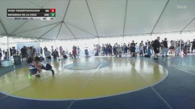 75 lbs Cons. Round 1 - Nehemiah De La Cruz, Rough House Wrestling Club vs Hugh Transfiguracion, Reign Wrestling Club