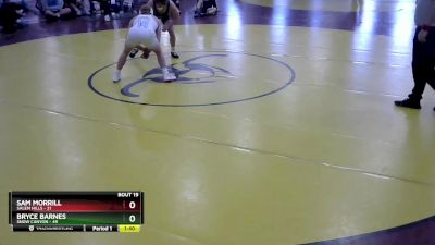 150 lbs Round 5 (8 Team) - Sam Morrill, Salem Hills vs Bryce Barnes, Snow Canyon