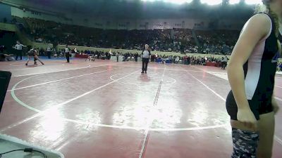 113 lbs Consi Of 8 #2 - Paige Cooper, Mannford vs Tapanga Bornt, Newcastle Youth Wrestling