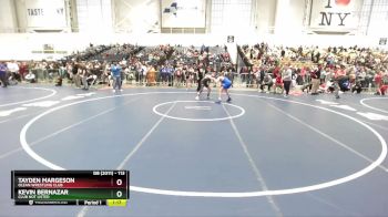 113 lbs Semifinal - Kevin Bernazar, Club Not Listed vs Tayden Margeson, Olean Wrestling Club