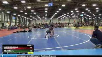 76 lbs Round 3 - Lucas Seramone, Buxton Intensity vs Kale Crass, Crass Trained