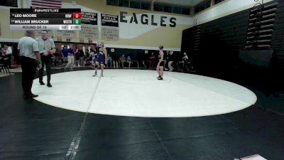 144 lbs Round Of 16 - Leo Moore, Ridgefield vs William Brucker, Westhill