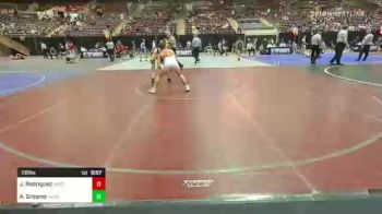 130 lbs Consi Of 16 #1 - Jaydon Rodriguez, Norcal All Stars vs Ayden Grooms, Okanogan Underground