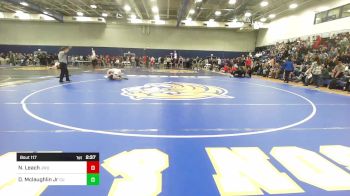 197 lbs Round Of 16 - Nathan Leach, Johnson & Wales vs Darby Mclaughlin Jr, Castleton