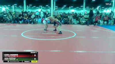 84 lbs Round 2 (10 Team) - Dom Pizzuli, Finger Lakes Elite vs Ever Cherrier, Fair Lawn Cutters