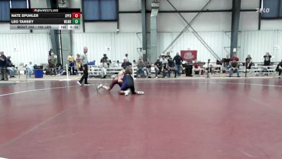 165 lbs Consi Of 8 #2 - Nate Spuhler, Springfield vs Leo Tansey, Williams