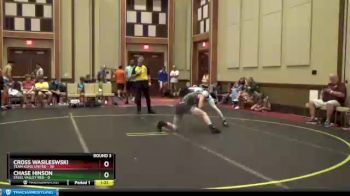 155 lbs Round 3 (6 Team) - Cross Wasileswski, Team Kong United vs Chase Hinson, Steel Valley Red