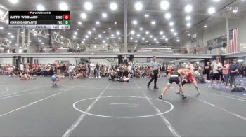 132 lbs Round 3 (8 Team) - Justin Woolard, Capital City WC vs Chris Bastante, Pirates WC