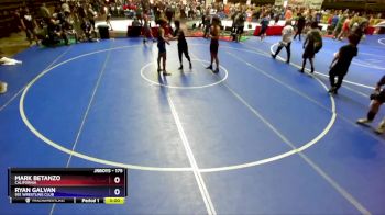 175 lbs Cons. Round 3 - Mark Betanzo, California vs Ryan Galvan, 951 Wrestling Club