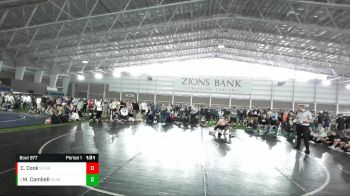 190 lbs 3rd Place Match - Matthew Cambell, Kearns vs Colton Cook, Westlake