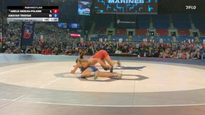 120 lbs Champ. Rd Of 64 - Amelia Nidelea-Polanin, IL vs Amayah Tristan, WA