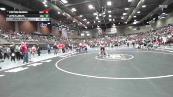 3A 113 lbs Cons. Round 1 - Porter Denton, Manti vs Luke Suhaka, Logan