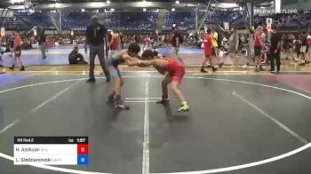 78 lbs Rr Rnd 2 - Henry Aslikyan, International Sports Union vs Lincoln Sledzianowski, Garage Boyz