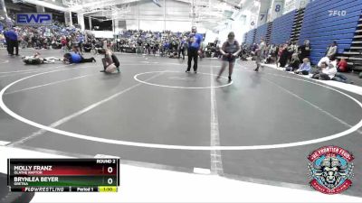 150-165 lbs Round 2 - Brynlea Beyer, Gretna vs Molly Franz, Olathe Raptor