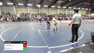 172 lbs Rr Rnd 2 - Orion Musser, Meeker vs Omar Marin, Slivercreek Scrappers