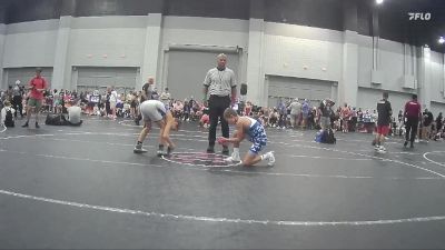 84 lbs Round 4 (8 Team) - Xander Warnock, LaFayette Wrestling vs Eli Erskine, Grindhouse