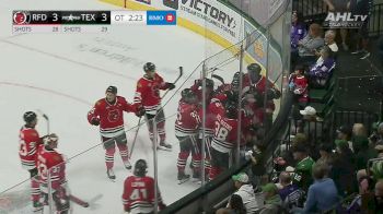 Aidan Thompson Propels Rockford To OT Win With Rebound Goal