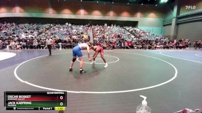 190 lbs Quarterfinal - Jack Kaefring, Mazama vs Oscar Bosket, Pahrump Valley