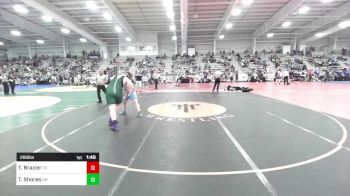 285 lbs Round Of 64 - Trey Brazier, SC vs Timmy Shores, OH