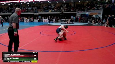 119 lbs Semifinal - Lincoln Werner, Student Wrestling Development Program vs Ryan Buchanan, Soldotna