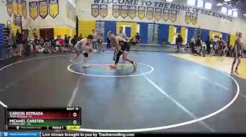 132 lbs Round 4 (8 Team) - Michael Carsten, Cypress Bay vs Carson Estrada, Team Osceola