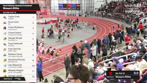 Women's 800m, Finals 19