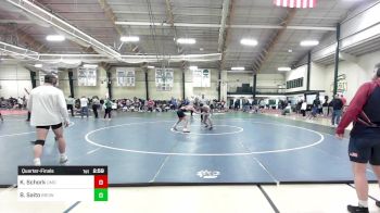 157 lbs Quarterfinal - Kevin Schork, Maryland vs Blake Saito, Brown - UNATT