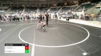 52 lbs Semifinal - Norah Winkle, R.A.W. vs Bryton Foster, Cushing