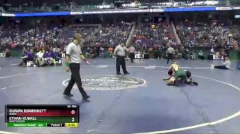 3 lbs Cons. Round 1 - Ethan Kuball, Northwood vs Shawn Disbennett, Dixon