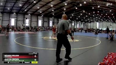 127 lbs Round 2 - Nevaeh Wilson, Midwest RTC vs Auston Brown, Southeast Ohio Wrestling Club