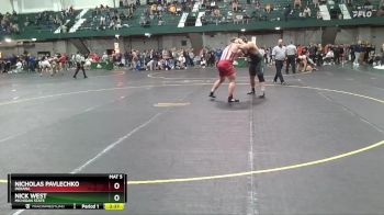 285 lbs Cons. Round 4 - Nick West, Michigan State vs Nicholas Pavlechko, Indiana