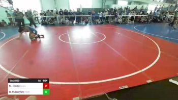 138 lbs Round Of 32 - Matthew Pinon, Shamba Wrestling vs Brentely Macamay, Pounders WC