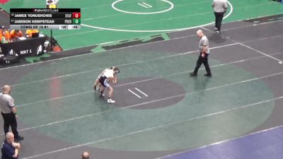 89 lbs Consi Of 16 #1 - James Yonushonis, State College vs Jamison Hempstead, Pocono Mtn East