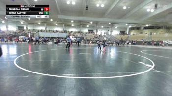 65 lbs Champ. Round 1 - Reese Carter, Williamson Co Wrestling Club vs Finnegan Brown, Wildcats Wrestling