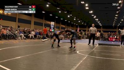 125 lbs C Of 8 #1 - Sulayman Bah, Columbia vs James Garcia, Franklin & Marshall