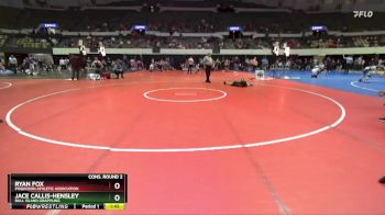 National 6-8 75 Cons. Round 2 - Jace Callis-hensley, Bull Island Grappling vs Ryan Fox, Poquoson Athletic Association